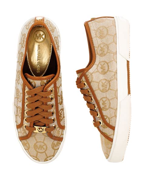 michael kors canvas sneakers